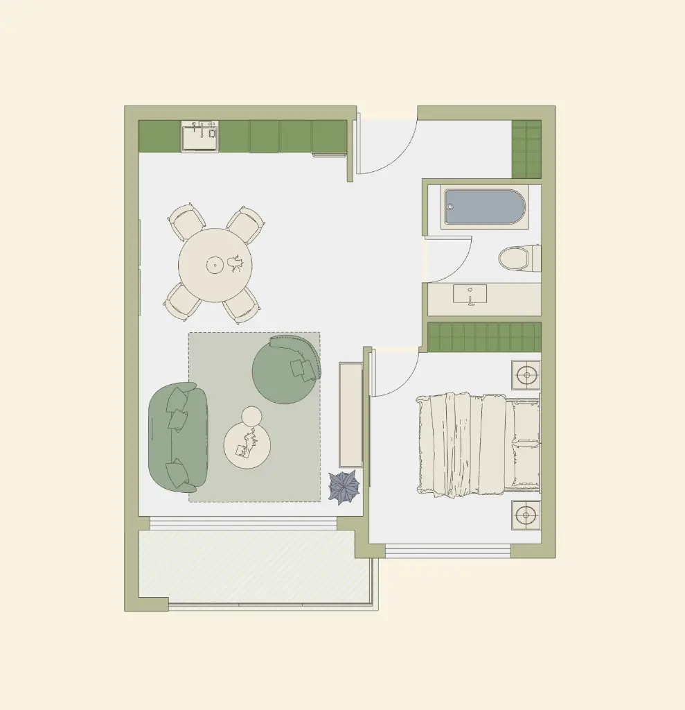 Zalioji g  aukstas 2 vakarai butas 1 skirtingi (1).webp