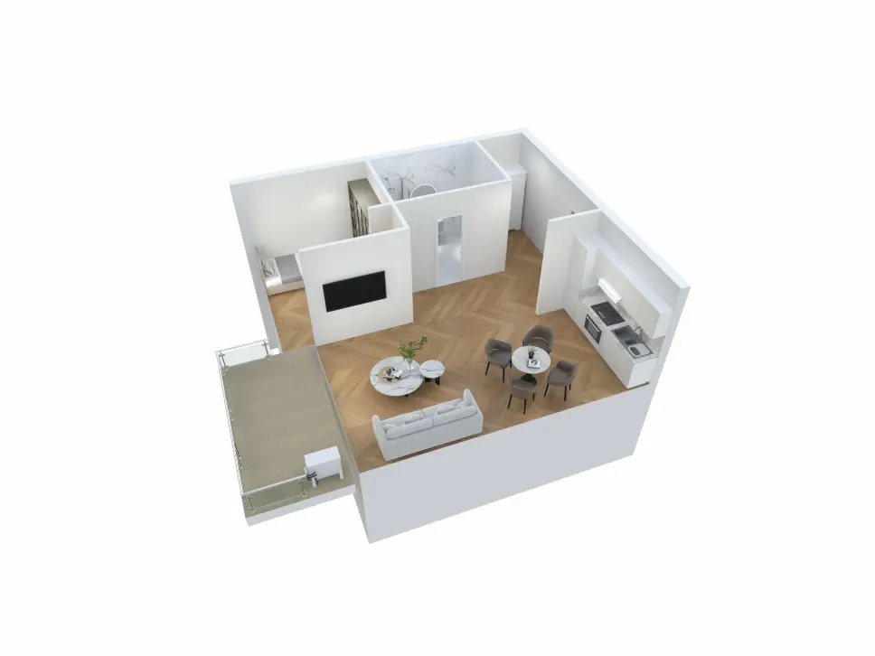 1a. Apartamentai Nr. 9, Pritaikytas žmonėms su negalia